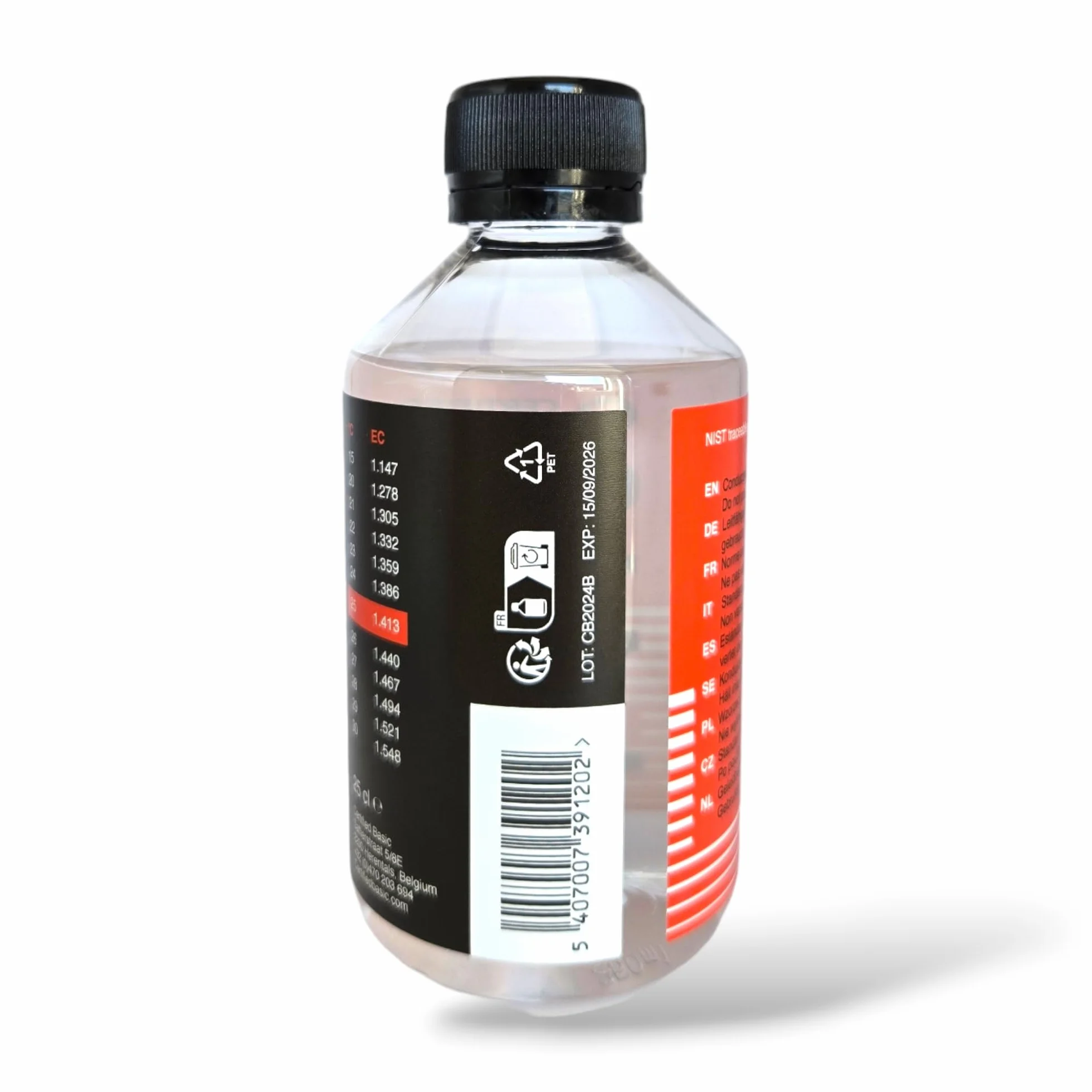 Standard przewodnictwa EC 1.413 | Roztwór kalibracyjny EC 1.413