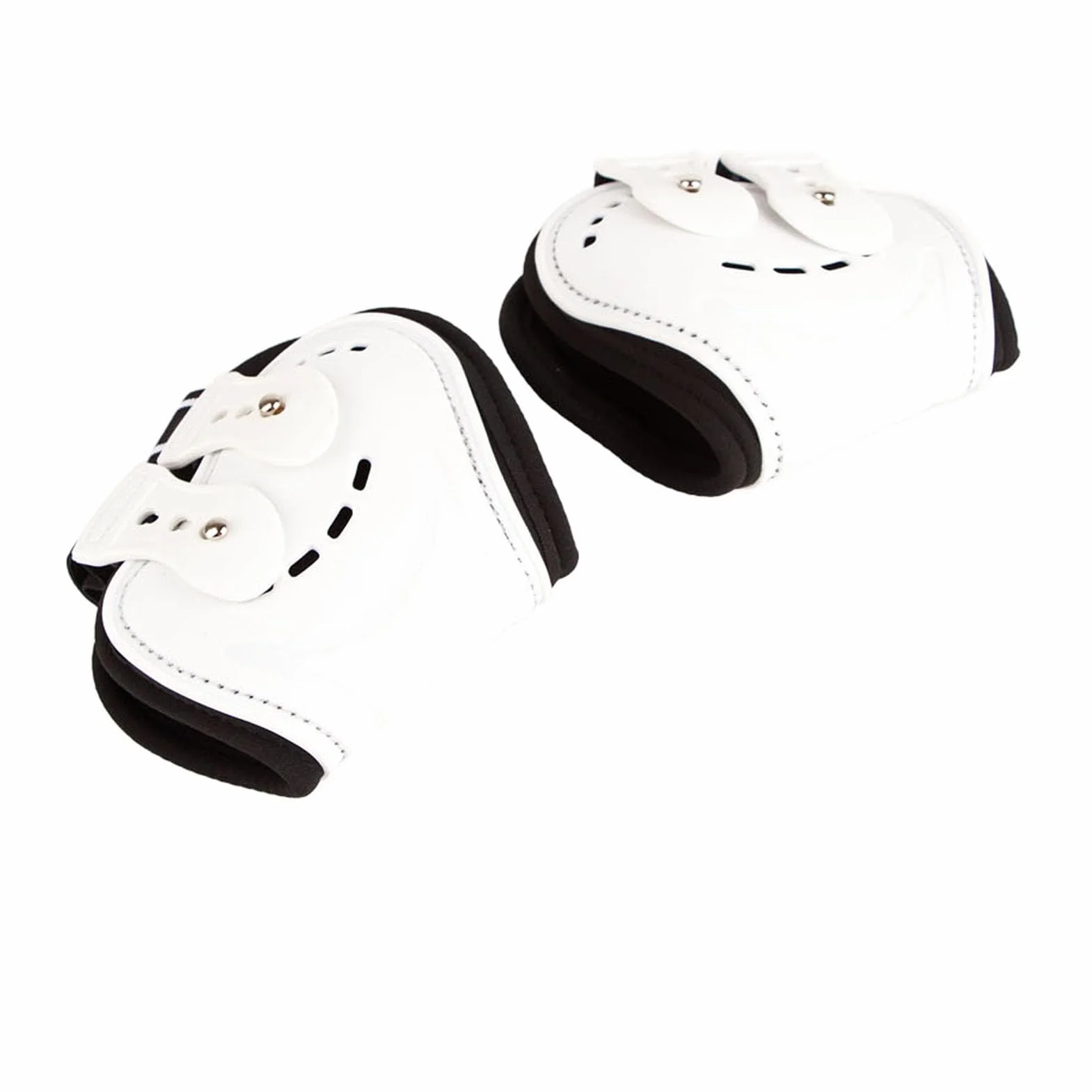 Buty dla Koni z Otwartym Przodem, Buty do Pęciny dla Konia Odporne na Uderzenia, Oddychające Buty na Tylne Nogi Konia na Sprzęt Ochronny dla Koni do (M)