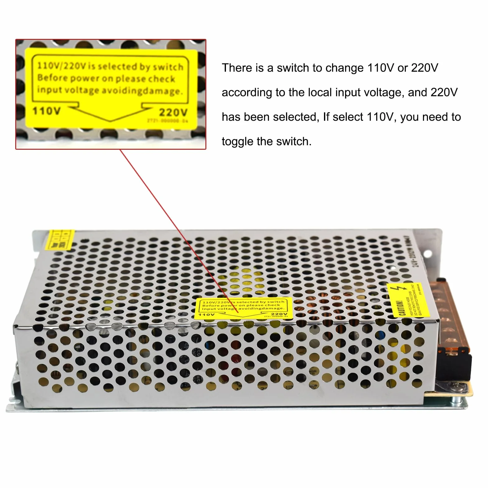 Zasilacz 18V 10A Przełączanie Zasilanie AC 110/220 V na DC 18V 180W Transformator