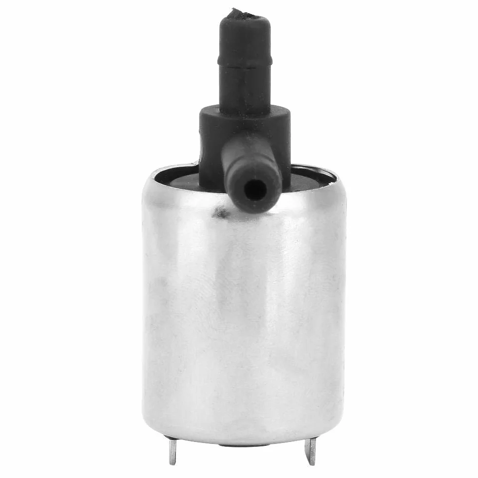 Valve Solenoid Value 6 mm DC 12 V mały nylon tworzywo sztuczne zawór magnetyczny do wody, gazu, powietrza, N/C normalnie zamknięty zawór magnetyczny ,0-0,4 MPA, 0-80 °C