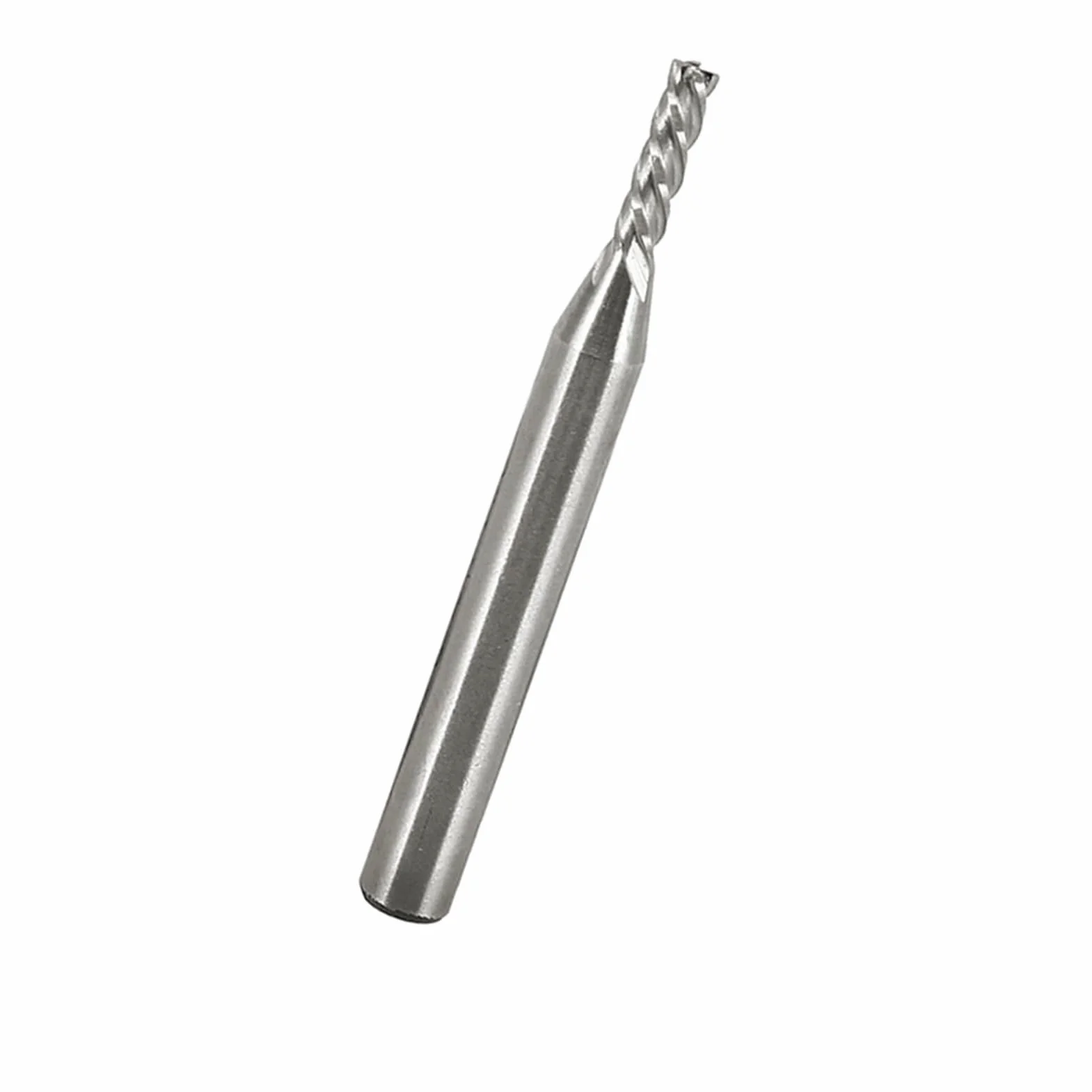 Frez HSS CNC 4-fletowy 1/4" 1/8" prosty trzpień 4 mm do stali szybkotnącej