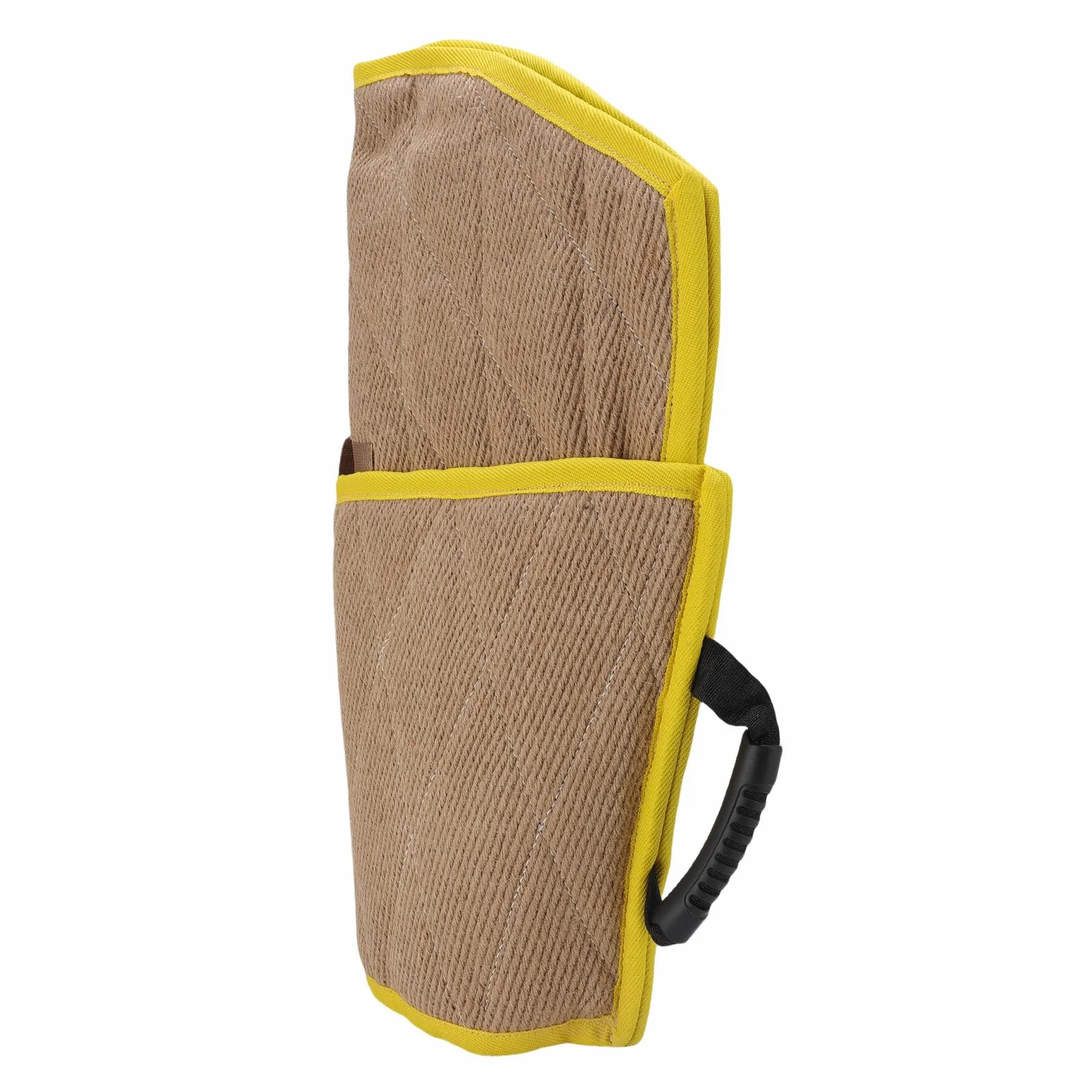 Generic Jutowy Rękaw Ochronny na ramię Sprzęt Treningowy dla Owczarka Niemieckiego Malinois Psa Dużej Rasy Yellow Edge