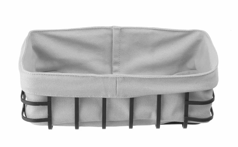HENDI Kosz do pieczywa z workiem prostokątny 250x180x85 mm