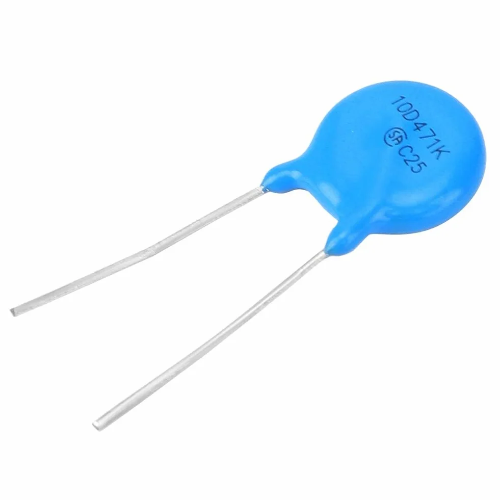 50 Sztuk Warystory Inline Wysoki Warystor 10D471K, jakość Warystora 10D471K 10K471 10Mm średnica 470V