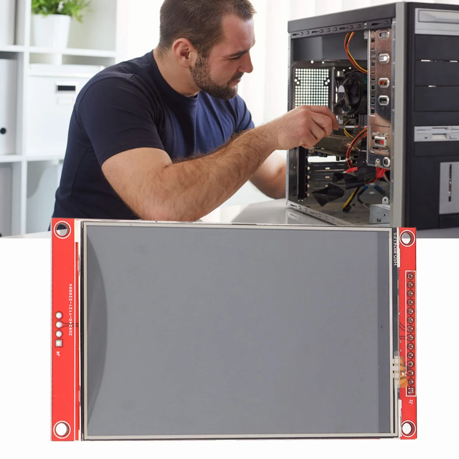 Moduł Wyświetlacza TFT LCD 4.0 Cal ILI9488 480x320 SPI Ekran Dotykowy z Rysikiem