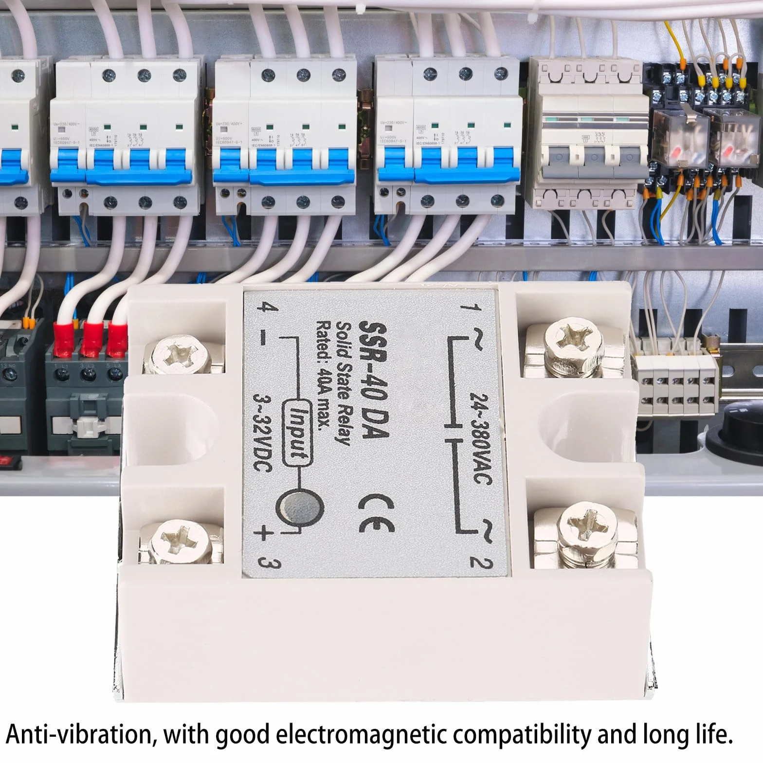 Przekaźnik półprzewodnikowy SSR-40DA 40A DC-AC automatyczne sterowanie