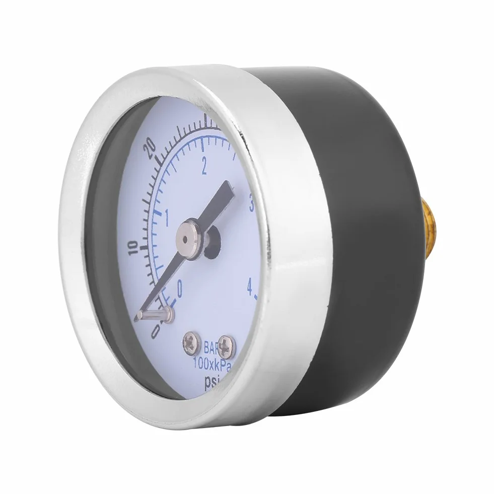 Manometr Akozon 0-60psi 0-4bar 1/8 "Manometr do wody i oleju gazowego