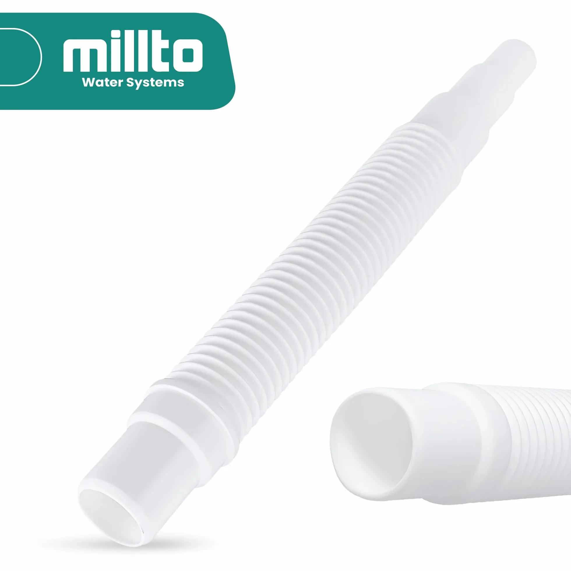 Millto Elastyczny wąż redukcyjny 50 x 50/40/32 mm 500 mm system kanalizacyjny