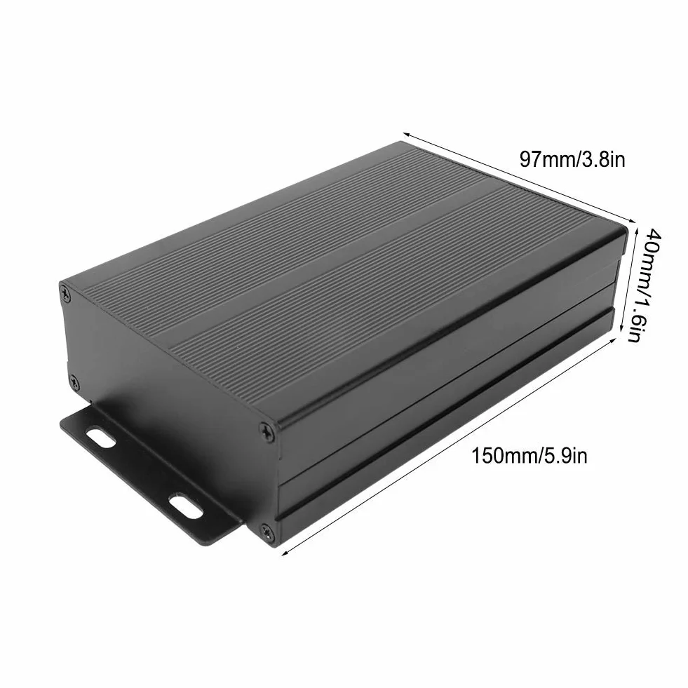 Aluminiowe pudełko na projekty obudowa elektroniczna 1,6 x 3,8 x 5,9 cala