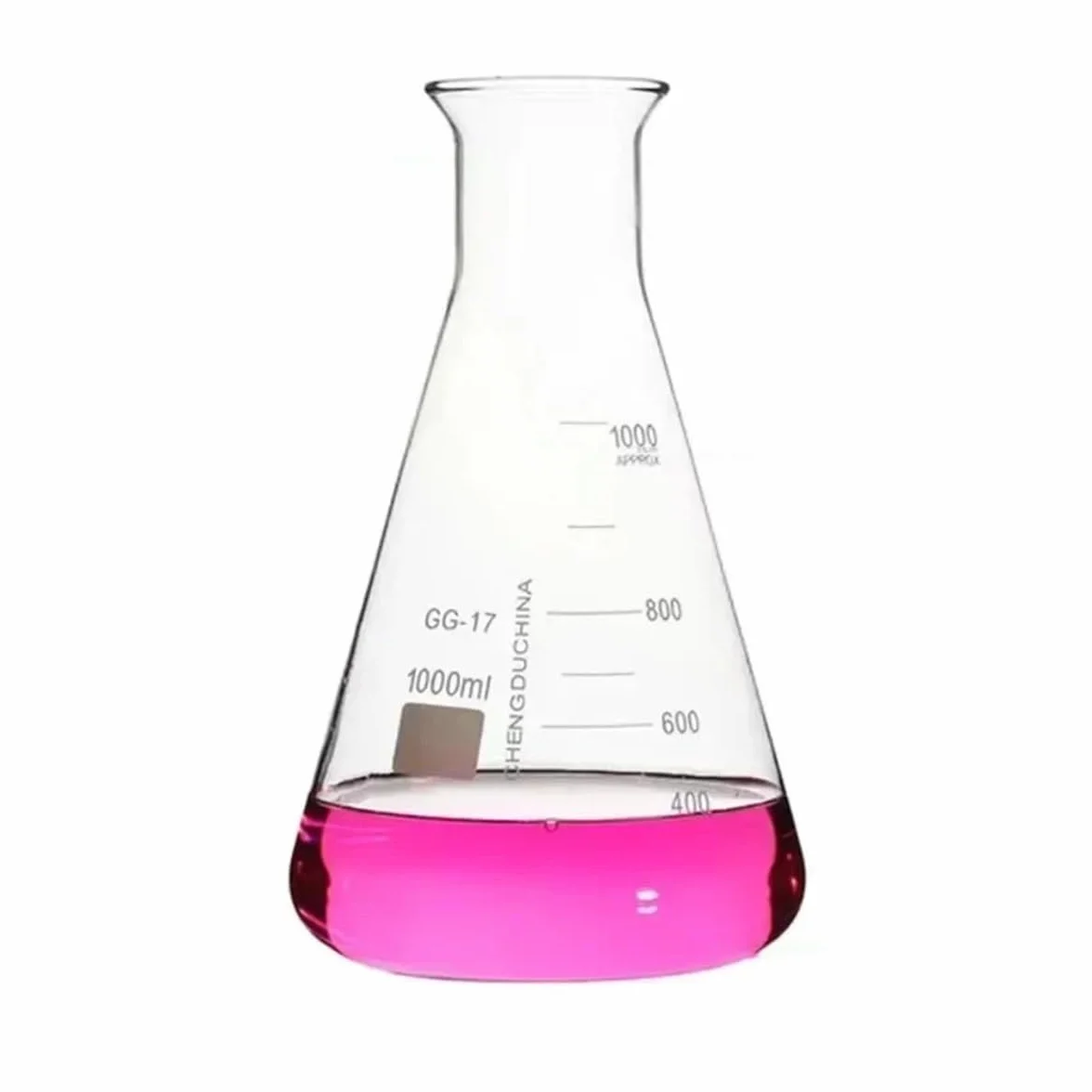 Sprzęt laboratoryjny i wyposażenie 1 sztuka 150 ml/200 ml/250 ml/300 ml/500 ml/1000 ml szklana stożkowa kolba stożkowa do wyposażenia laboratoryjnego (300 ml)
