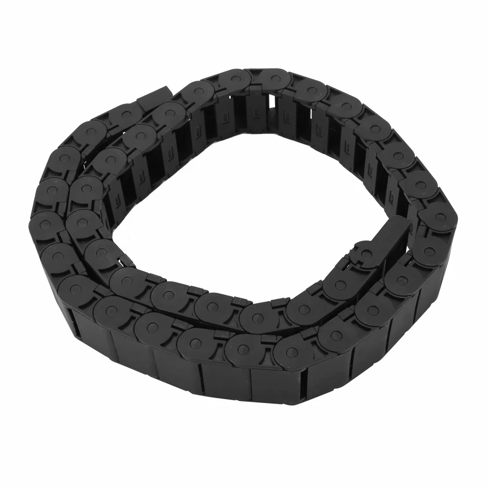 Czarny nylonowy kabel zamek błyskawiczny 15 mm x 30 mm 1 m do grawerowania CNC router akcesoria