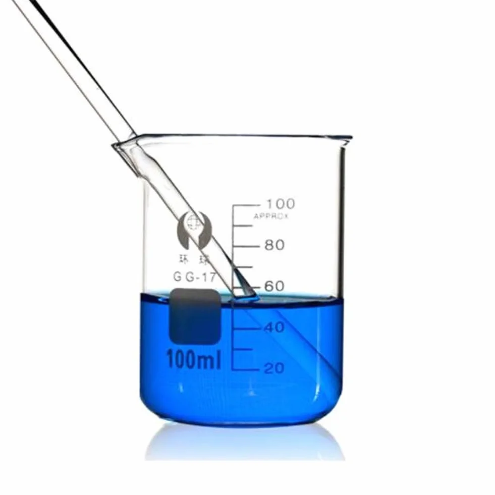 Szklana zlewka ze szkła borokrzemowego zestaw 5 szt. 5-100 ml miarka do pomiaru objętości laboratorium
