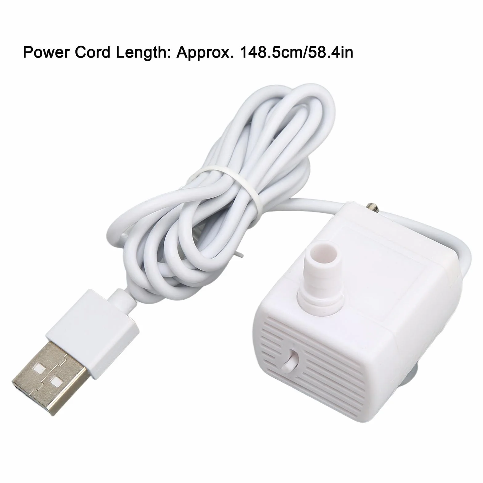 Mini Cat Pompa Dozująca Wodę USB Cicha Bezszczotkowa Pompa Fontannowa dla Zwierząt Domowych
