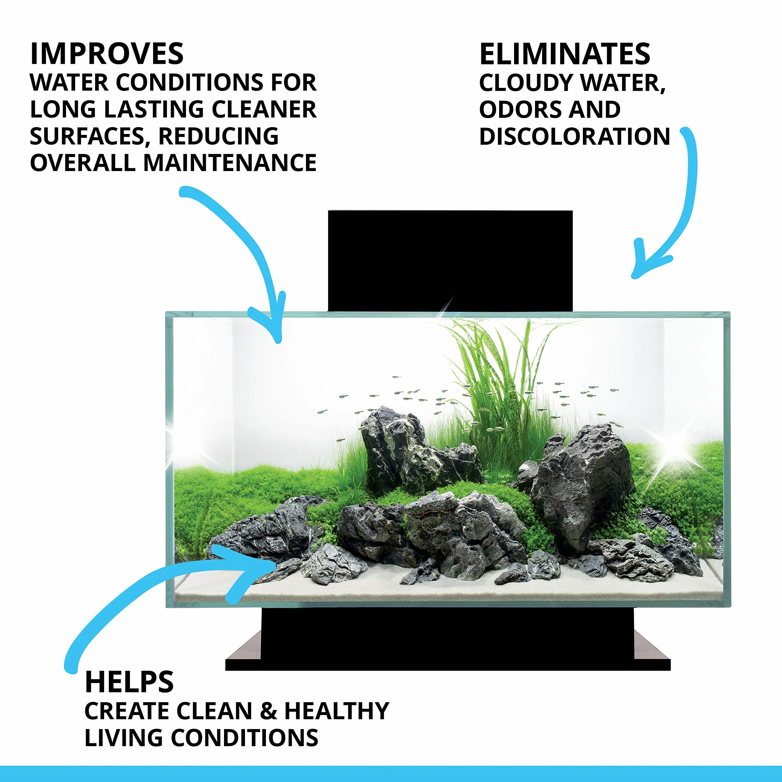 Fluval Clear X Filter Pads, przeciwko fosforanom, azotynom i azotanom, nadają się do wszystkich rodzajów filtrów, 4 sztuki, 1 podkładka po obróbce 60 l