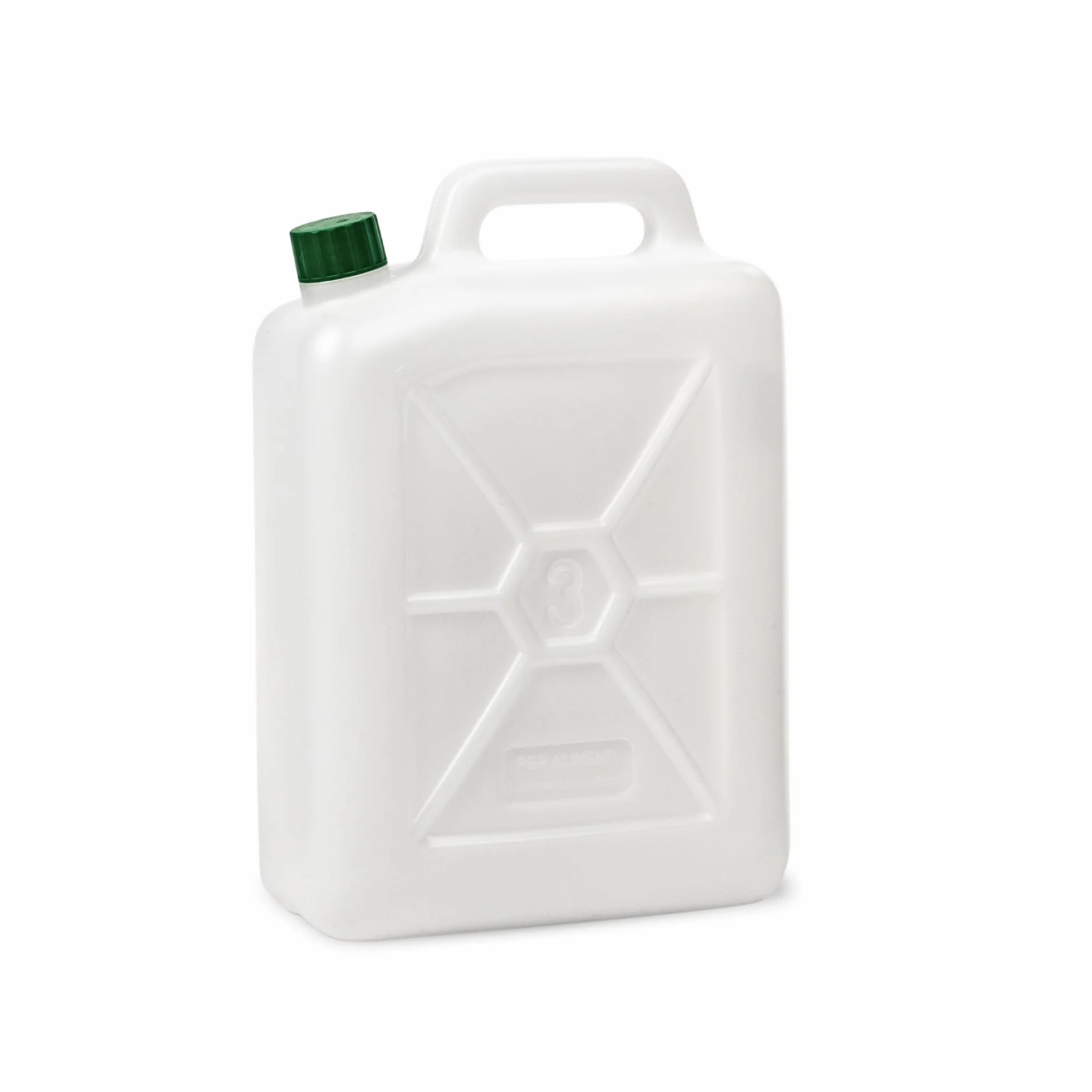 Ecoplast Kanister 3 litry, beczka z tworzywa sztucznego, neutralna, 3 l