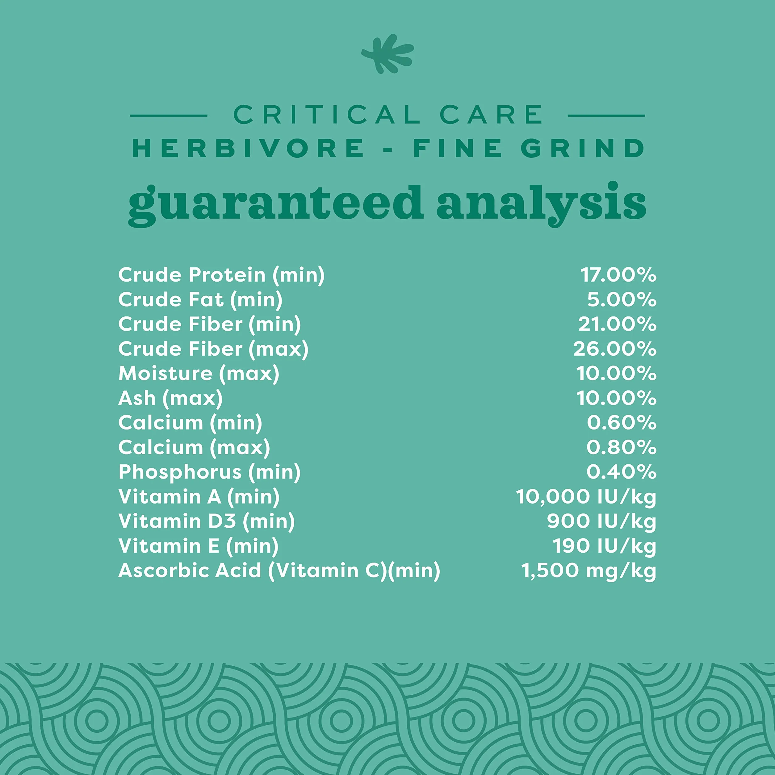 Critical Care Fine Grind - 100 g