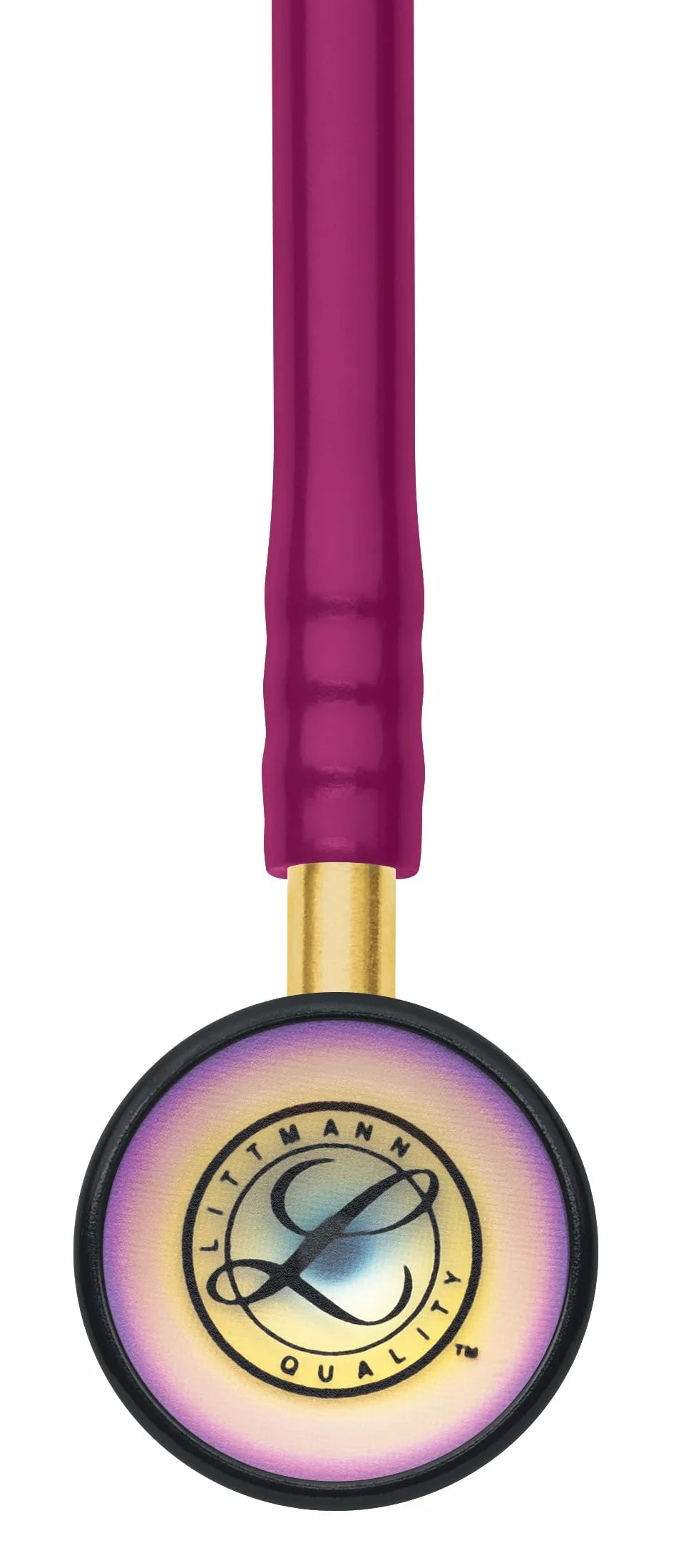 3M Littmann Classic II Infant, RAINBOW EDITION, 2157, tęczowa lira i głowica, malinowy przewód