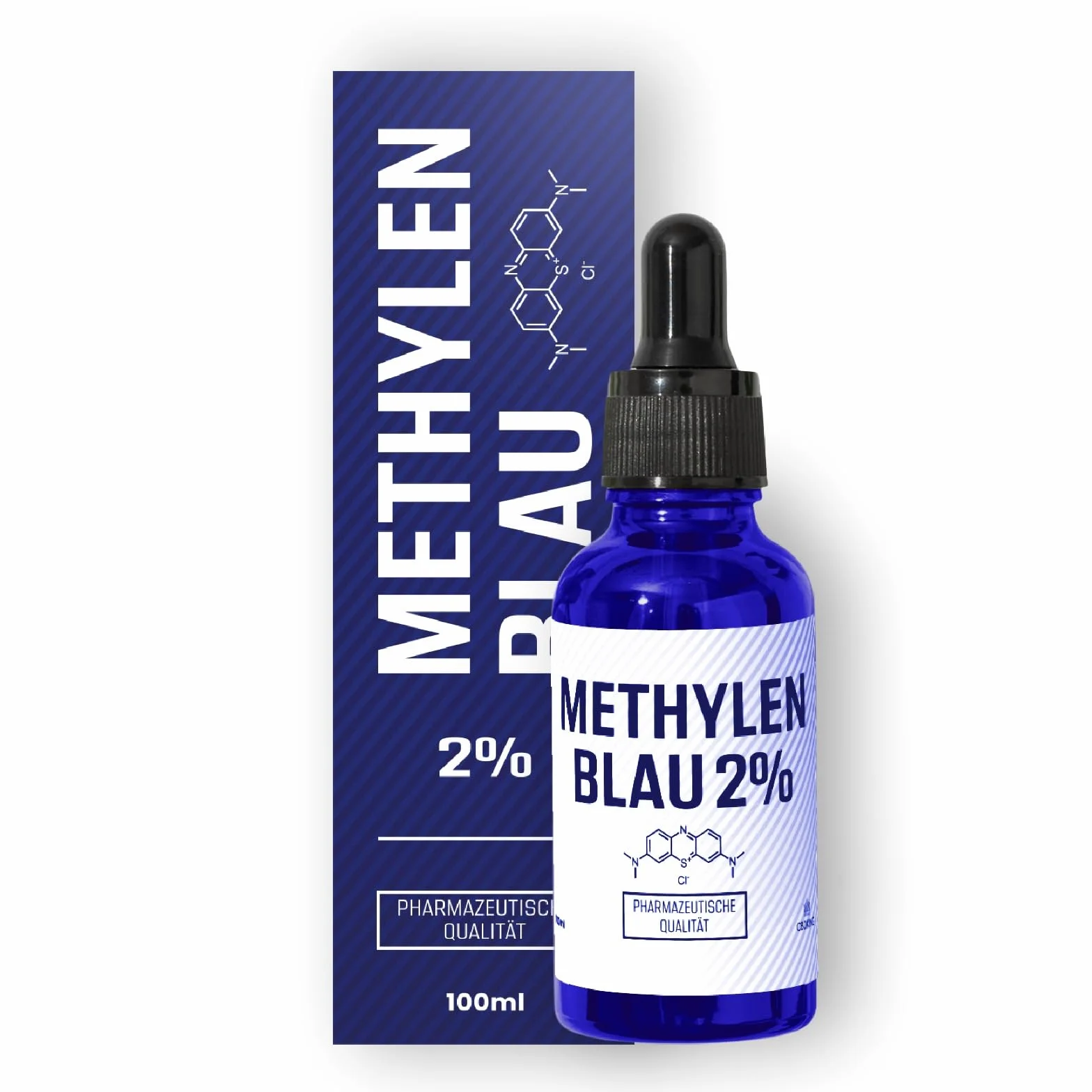 BŁĘKIT METYLENOWY | 2% |100ML| JAKOŚĆ FARMACEUTYCZNA |BADANIA LABORATORYJNE