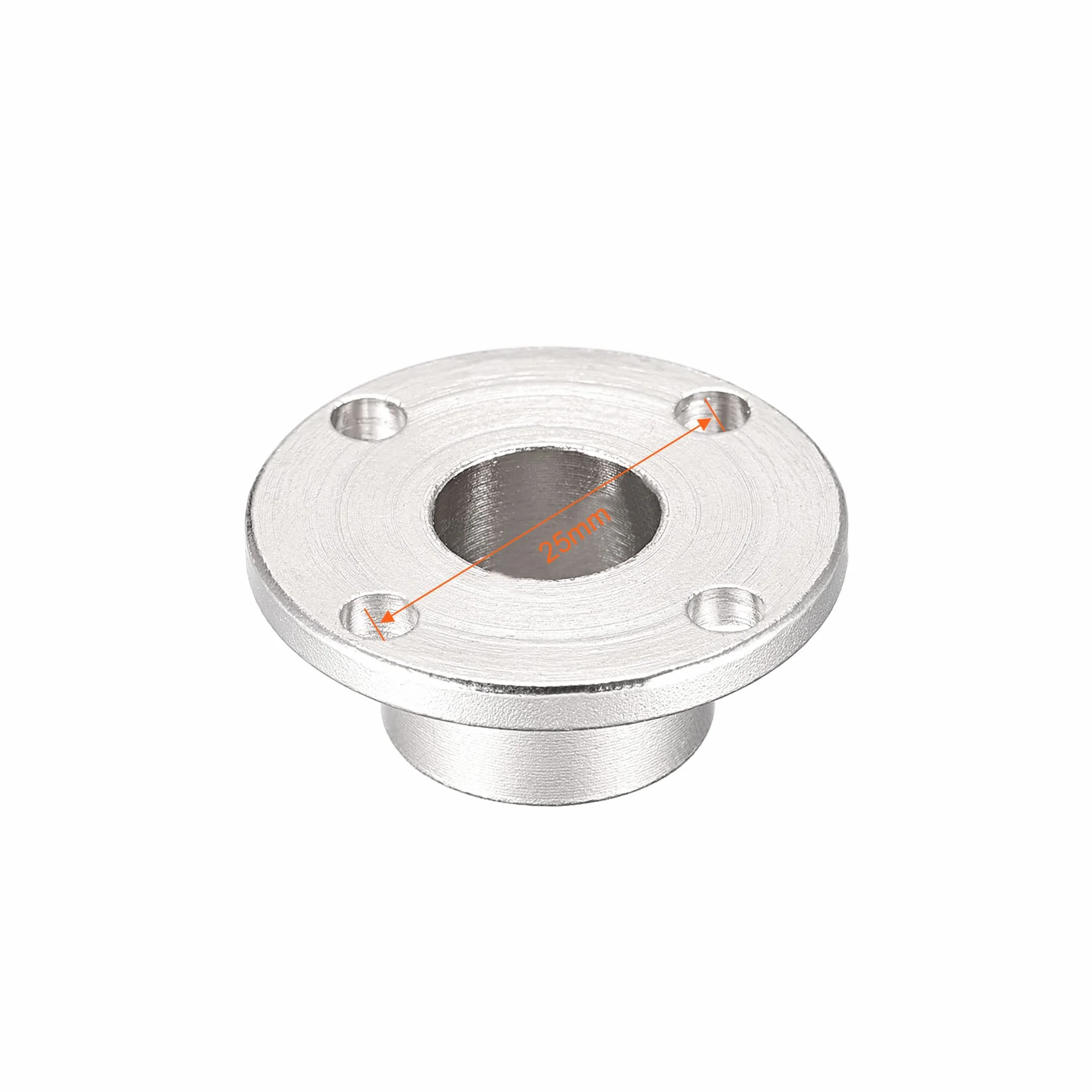 sourcing map 4 sztuki sprzęgło kołnierzowe prowadnica silnika sprzęgło wału wtyczka silnika 12 mm średnica wewnętrzna H13xD18 sztywne do części DIY