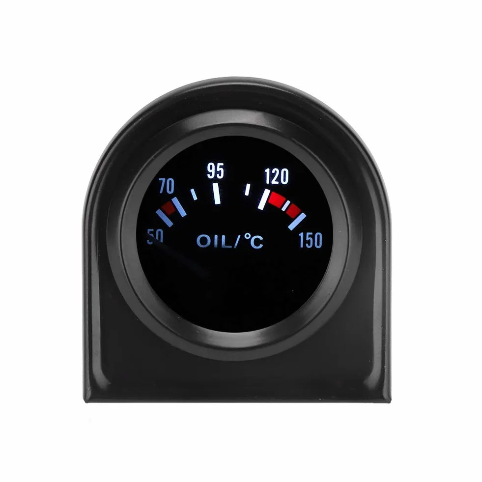EVGATSAUTO Wskaźnik Temperatury 52 mm 2-calowy LED 50-150 ℃