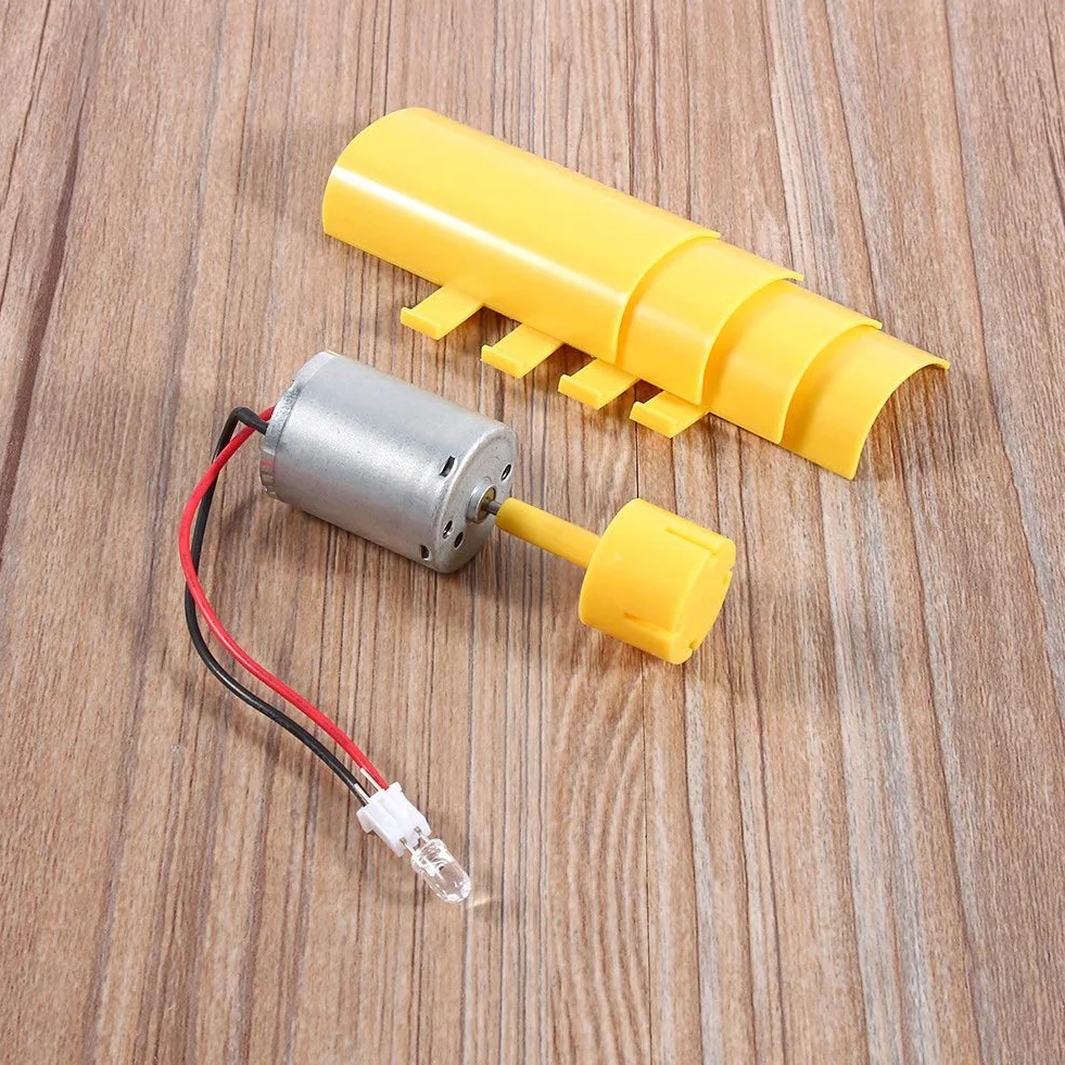 Pionowa turbina wiatrowa zestaw DIY do eksperymentu demonstracyjnego model ostrze silnik