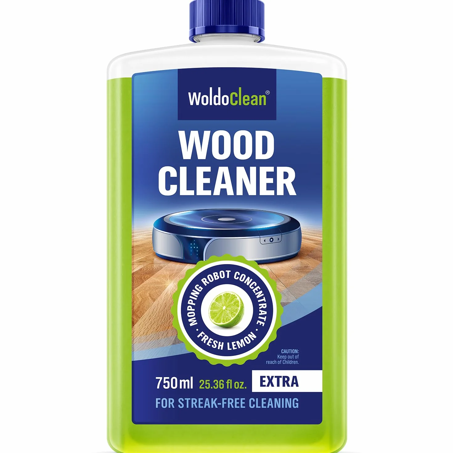 WoldoClean Środek czyszczący do robotów mopujących 750 ml do podłóg drewnianych