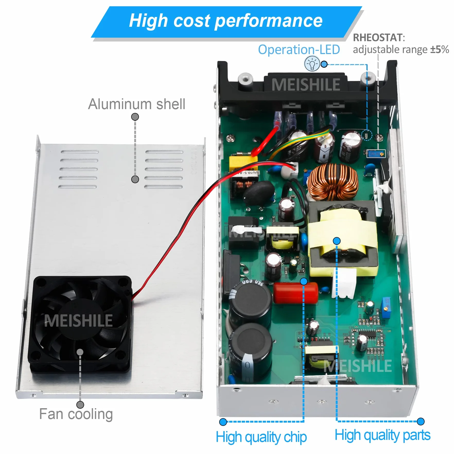 Przycisk + zacisk prądu stałego 12 V 50 A 600 W napęd przemysłowy zasilacz tnący monitor sprzęt silnikowy transformator 110/220 V AC na prąd stały, aktualna wersja AC-DC