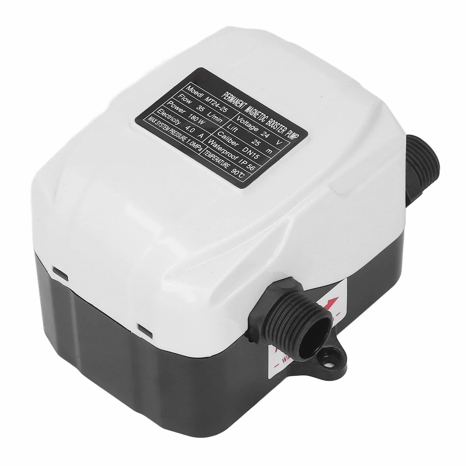 Pompa Wysokie Ciśnienie do Zlewu Kuchennego i Prysznicu Cicha Automatyczna Mosiężna 180W DC 24V AC 100-240V