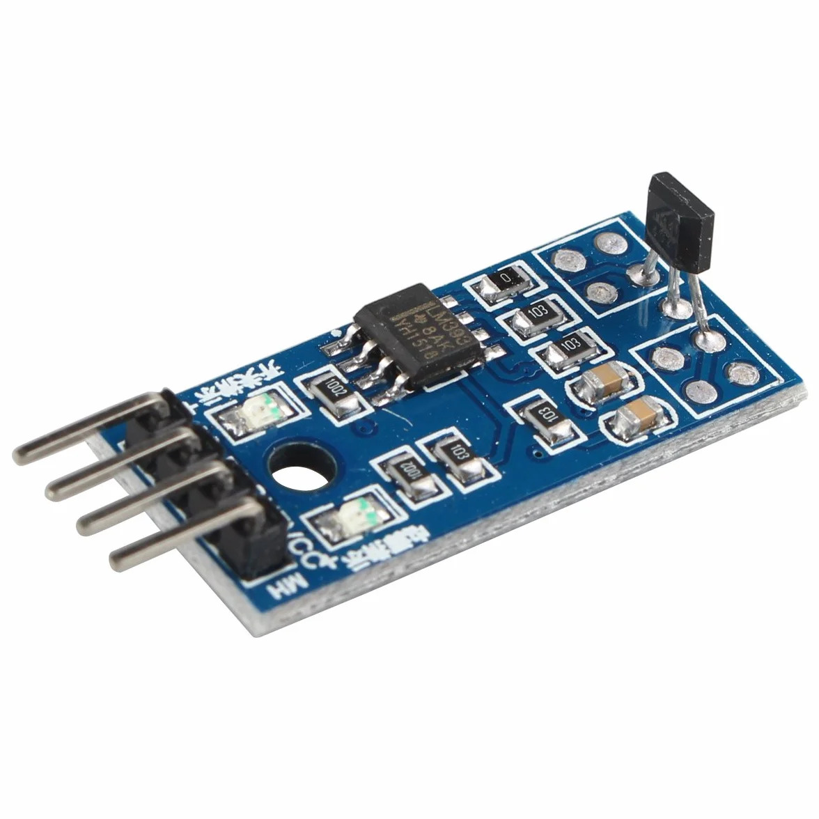moduł prędkości silnika z czujnikiem Halla 3144E pojedynczy otwarty obwód pomiar pola magnetycznego kompatybilny z Arduino