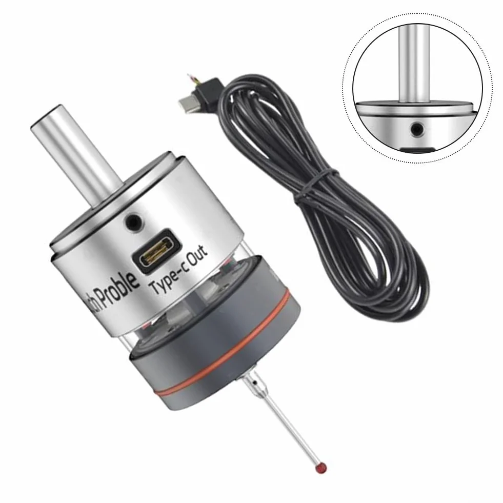 WP-500 3D sonda stykowa do znajdowania środka pulpitu CNC 3D sonda dotykowa ulepszona oś XYZ Anti-Roll Edge Finder wodoodporny 3-współrzędnościowy czujnik pomiarowy (sonda)