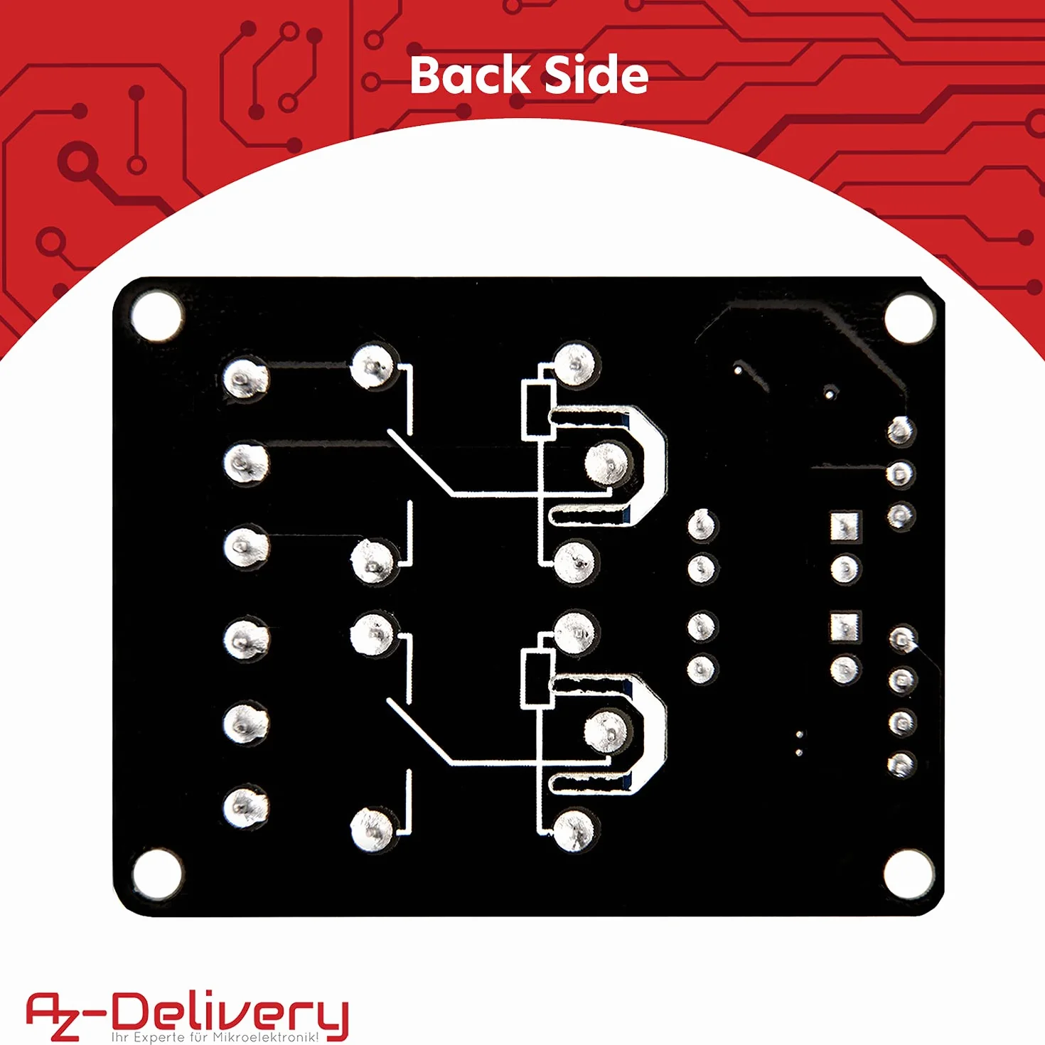 AZDelivery 2-Relay Moduł 5V z Optocoupler Low-Level Trigger kompatybilny z Arduino i Raspberry Pi w tym e-Book!