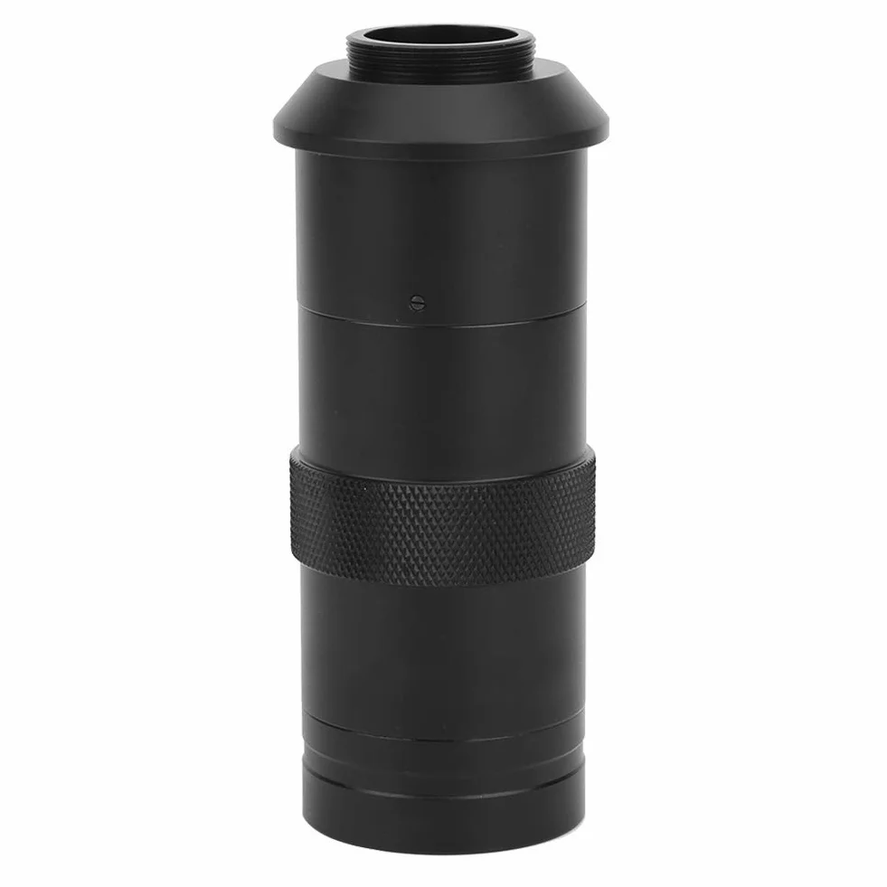 8X-100X C-mount mocowanie obiektywu Zoom regulowane powiększenie obiektyw CCD obiektyw mikroskop przemysłowy kamera lupa do obiektywu mikroskopu 25 mm