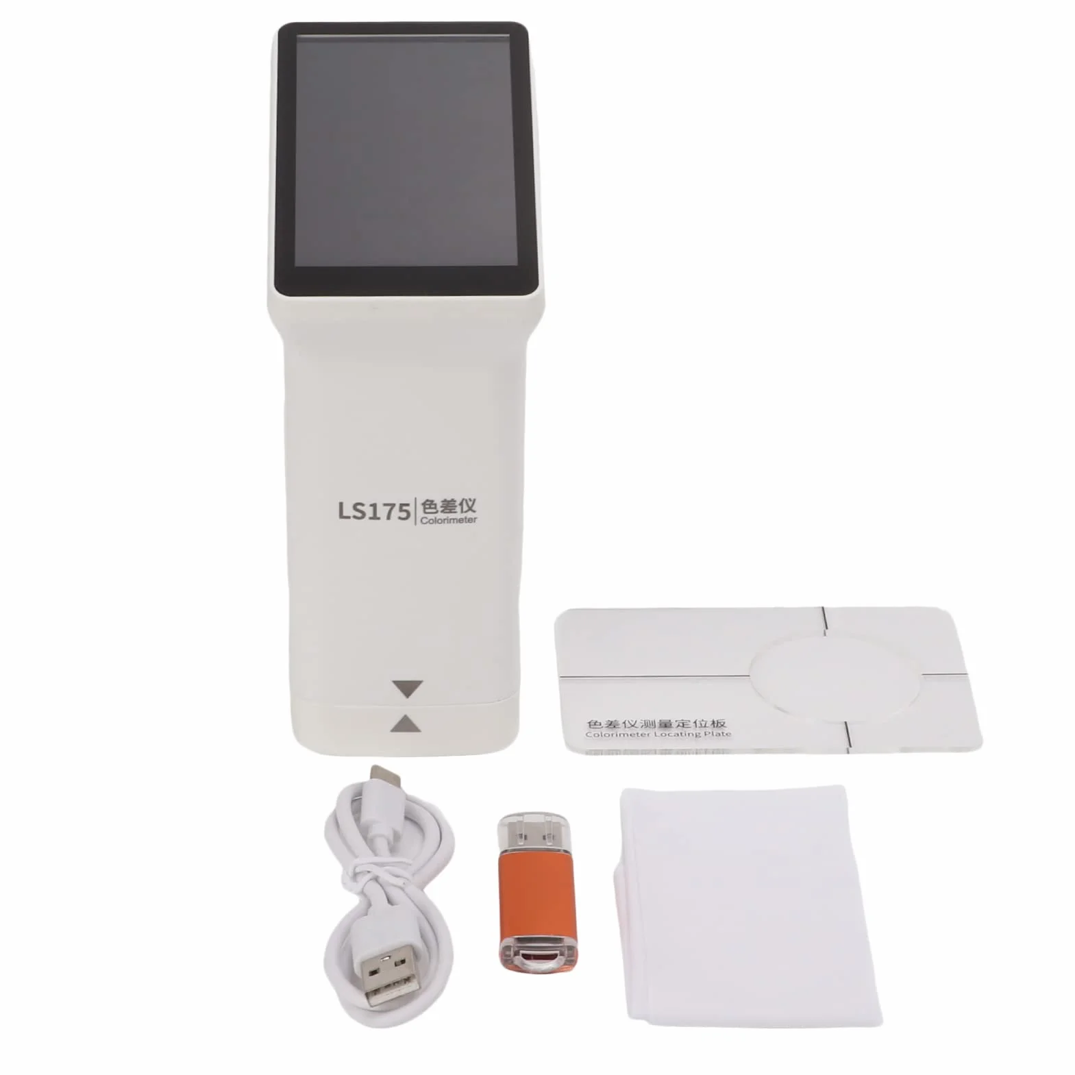 Cyfrowy Kolorymetr LS175 Analizator Kolorów Tester Różnicy Kolorów z Ekranem Dotykowym 3,5 Cala