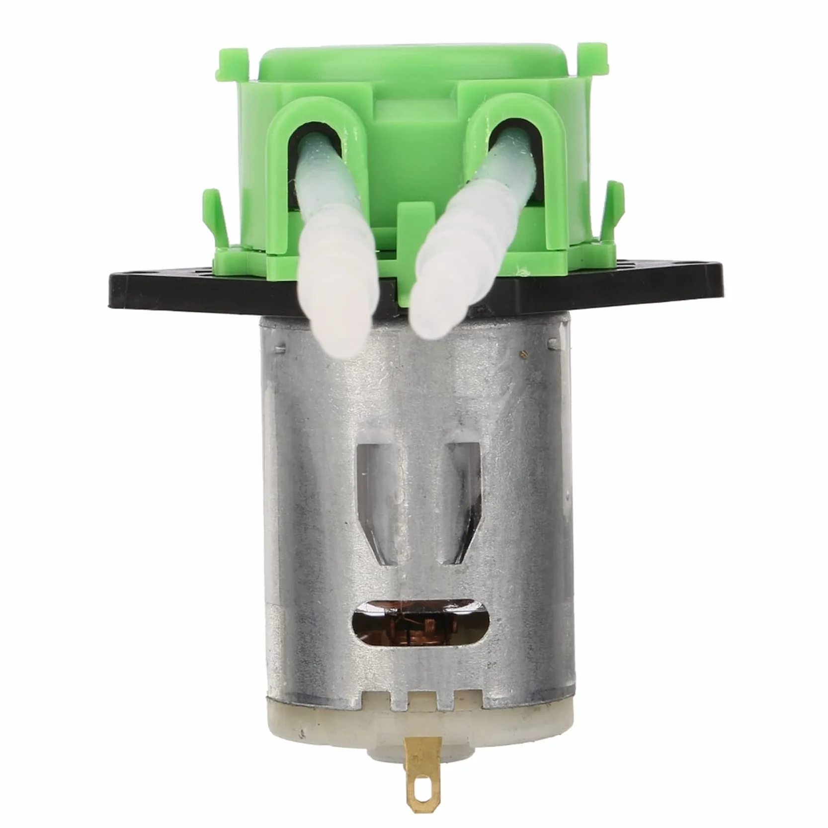Pompa dozująca perystaltyczna 12V DIY do akwarium laboratorium analizy chemicznej zielona