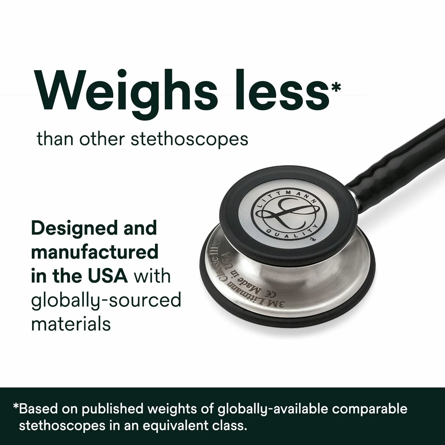 3M Littmann Classic III Stetoskop, 5623, błękit karaibski