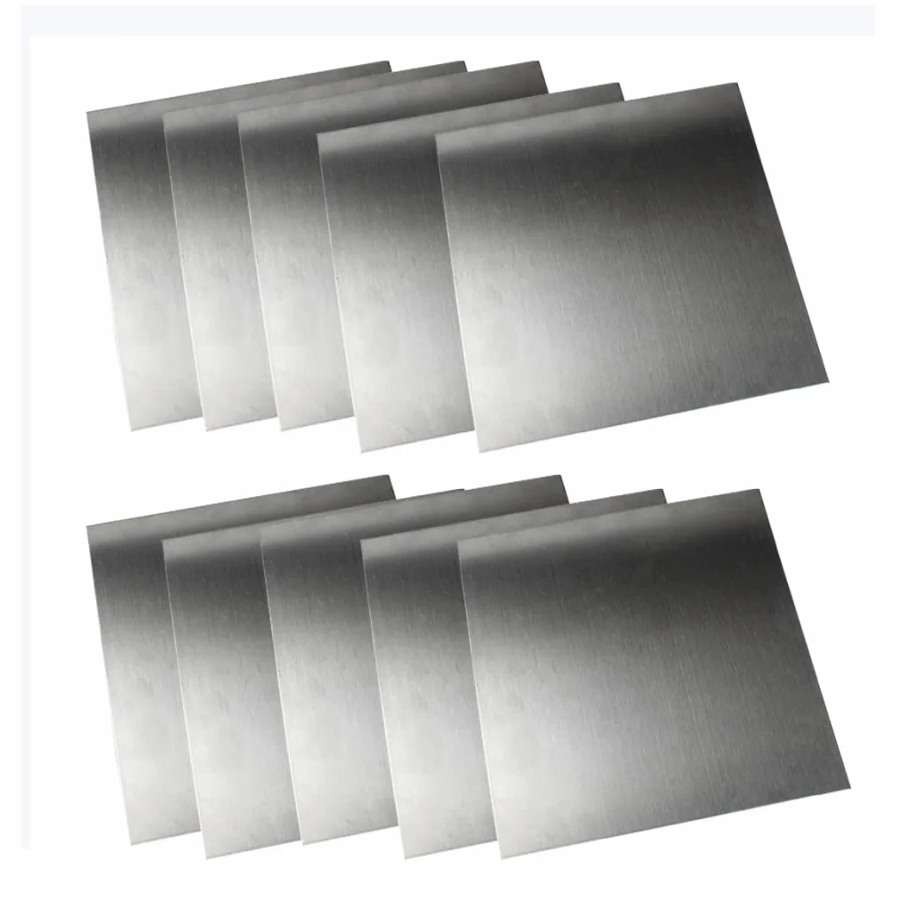 6061 Blacha Aluminiowa Płaska Zwykła Płyta Aluminiowa Poddawana Obróbce Cieplnej do Spawania Grubość 1mm do 10mm,Długość 100mm Szerokość 100mm,100mmx100mmx1mm 10pcs