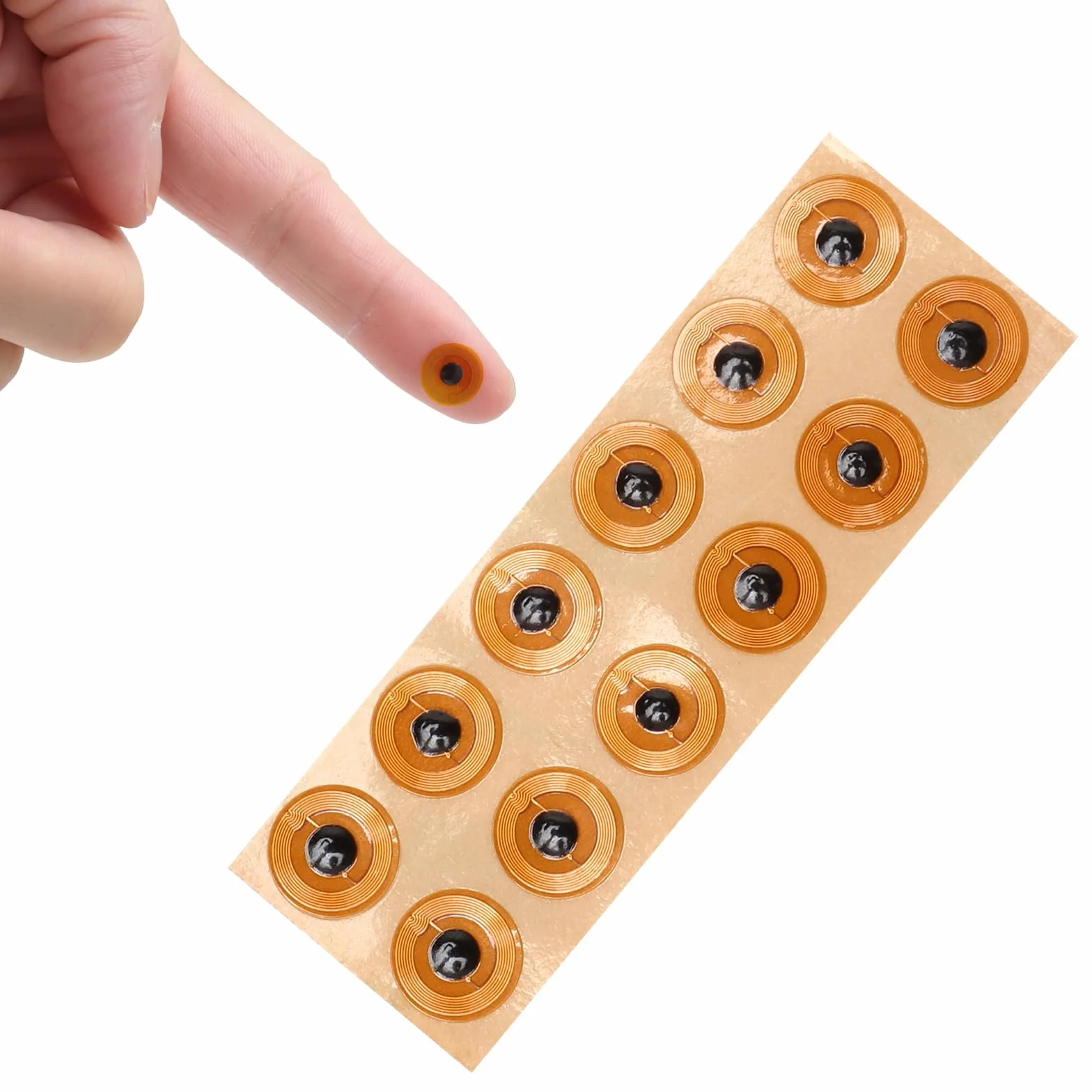 NTAG213 naklejki NFC 1 cm, NFC Tag NTAG213, naklejki NFC z możliwością programowania, chip NFC, karty RFID, znaczniki do wszystkich telefonów komórkowych i urządzeń inteligentnych z funkcją NFC