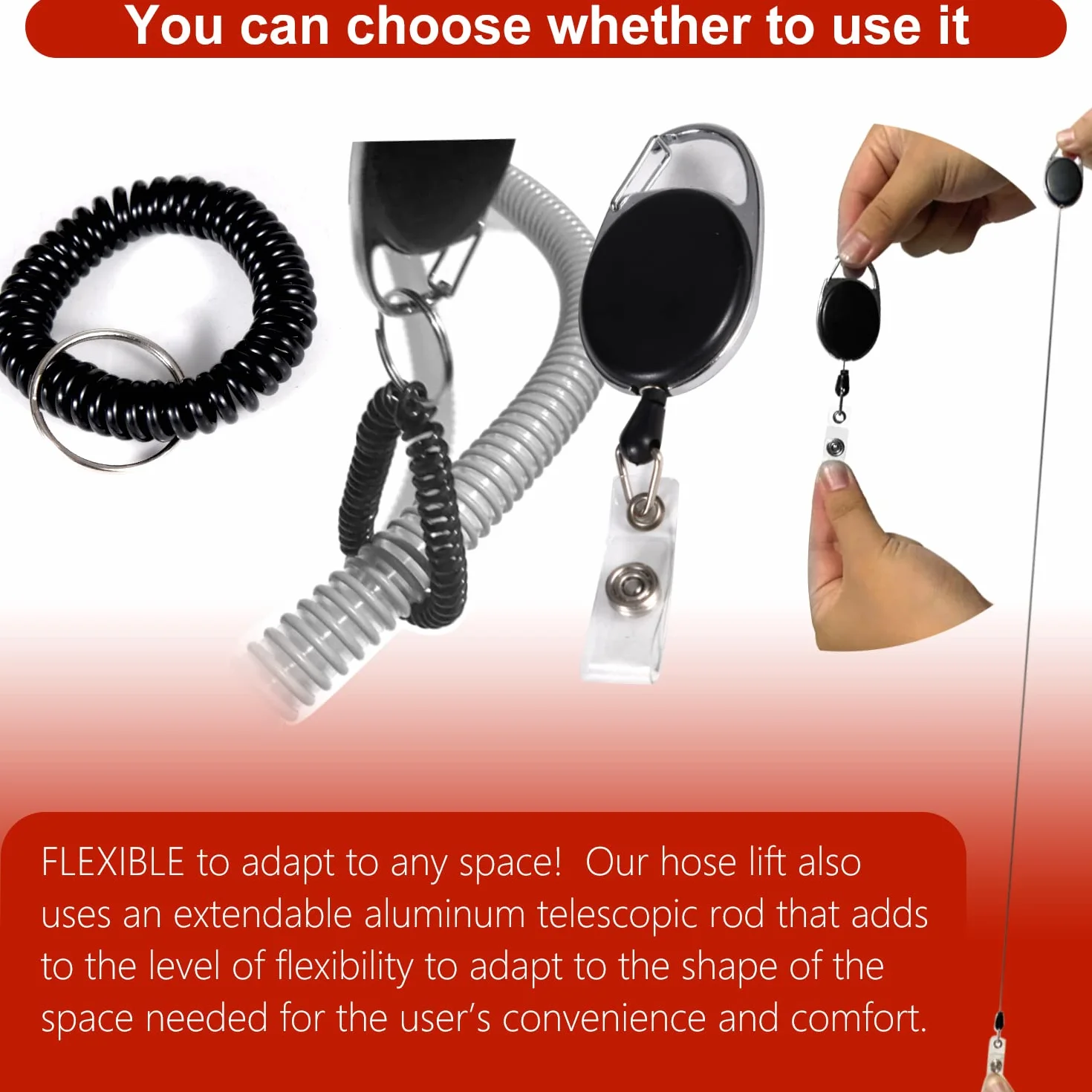 Cpap Hose Holder Hanger - Adjustable Hose Holder for Cpap Tube.
