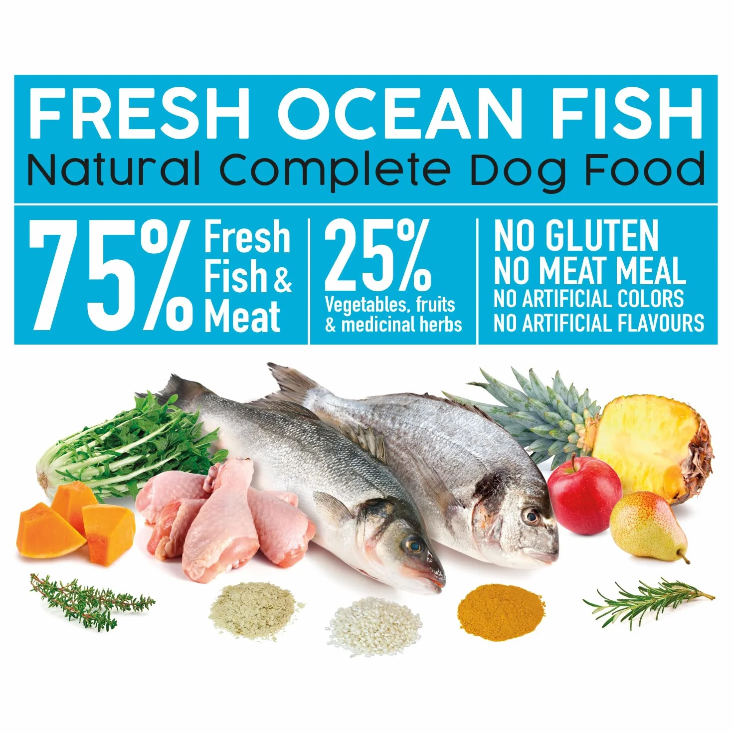 Arquivet Fresh Ocean Fish - 10 Kg - Karma pełnoporcjowa dla psów - Ryba i świeże mięso