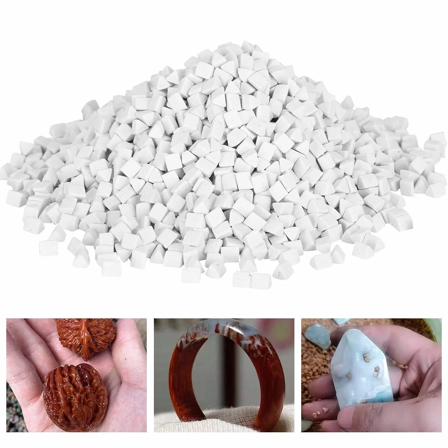 Media ceramiczne 4 mm 500 g do szlifierki wibracyjnej