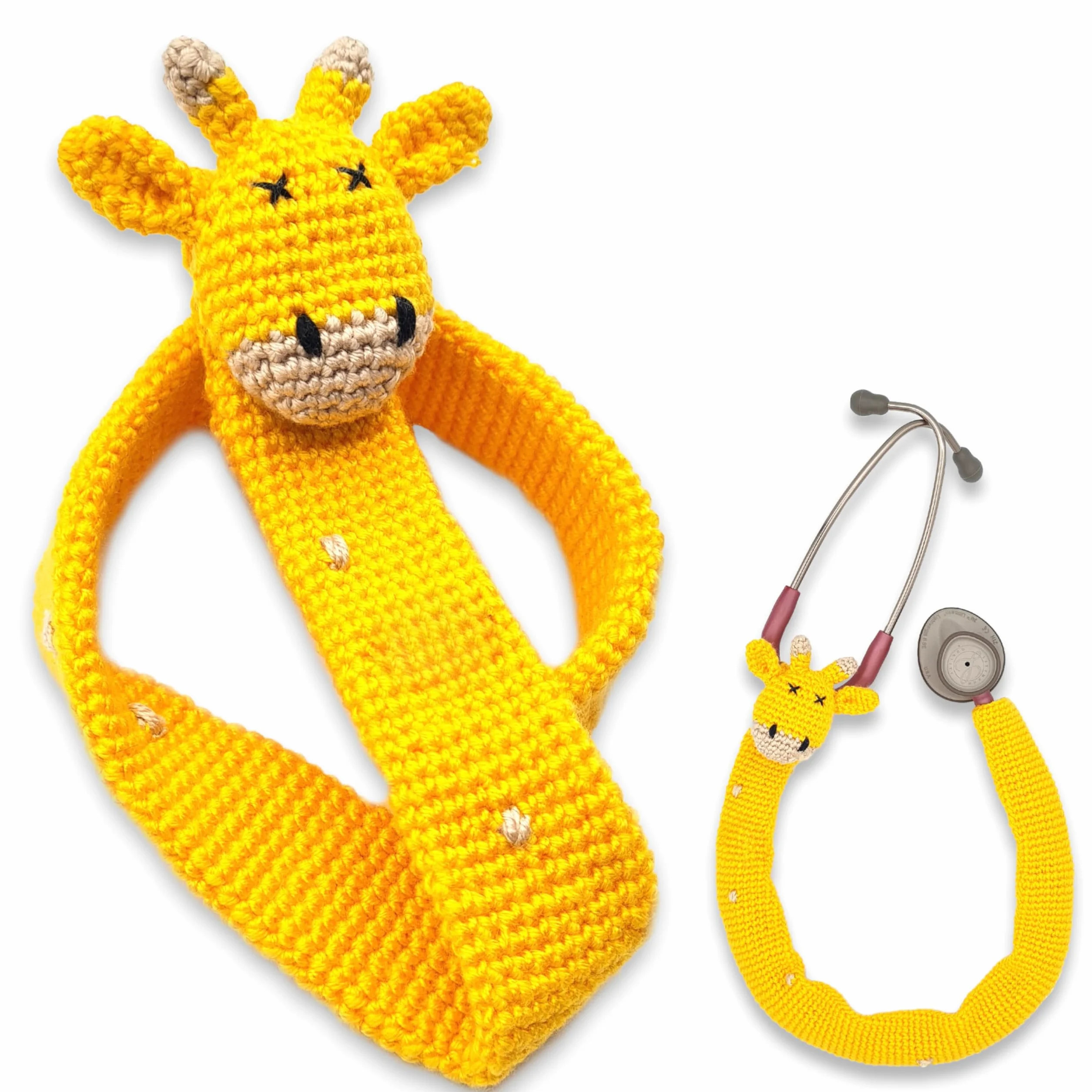 Thermikoa Pokrowiec na fonendoskop na szydełku - akcesorium do Littmann, stetoskop Classic III, pediatryczny