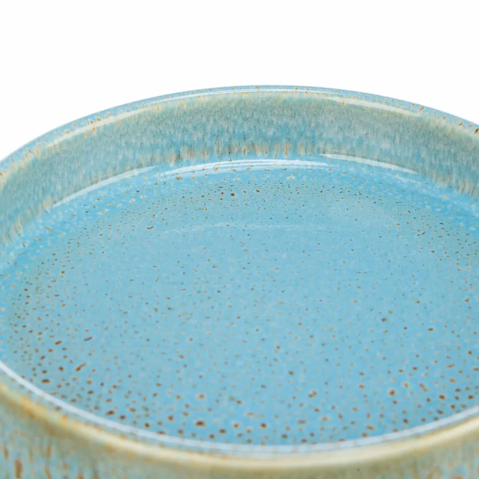 TRIXIE - Ceramiczny karmnik dla kotów, 0,25 l/ø 15 cm, niebieski