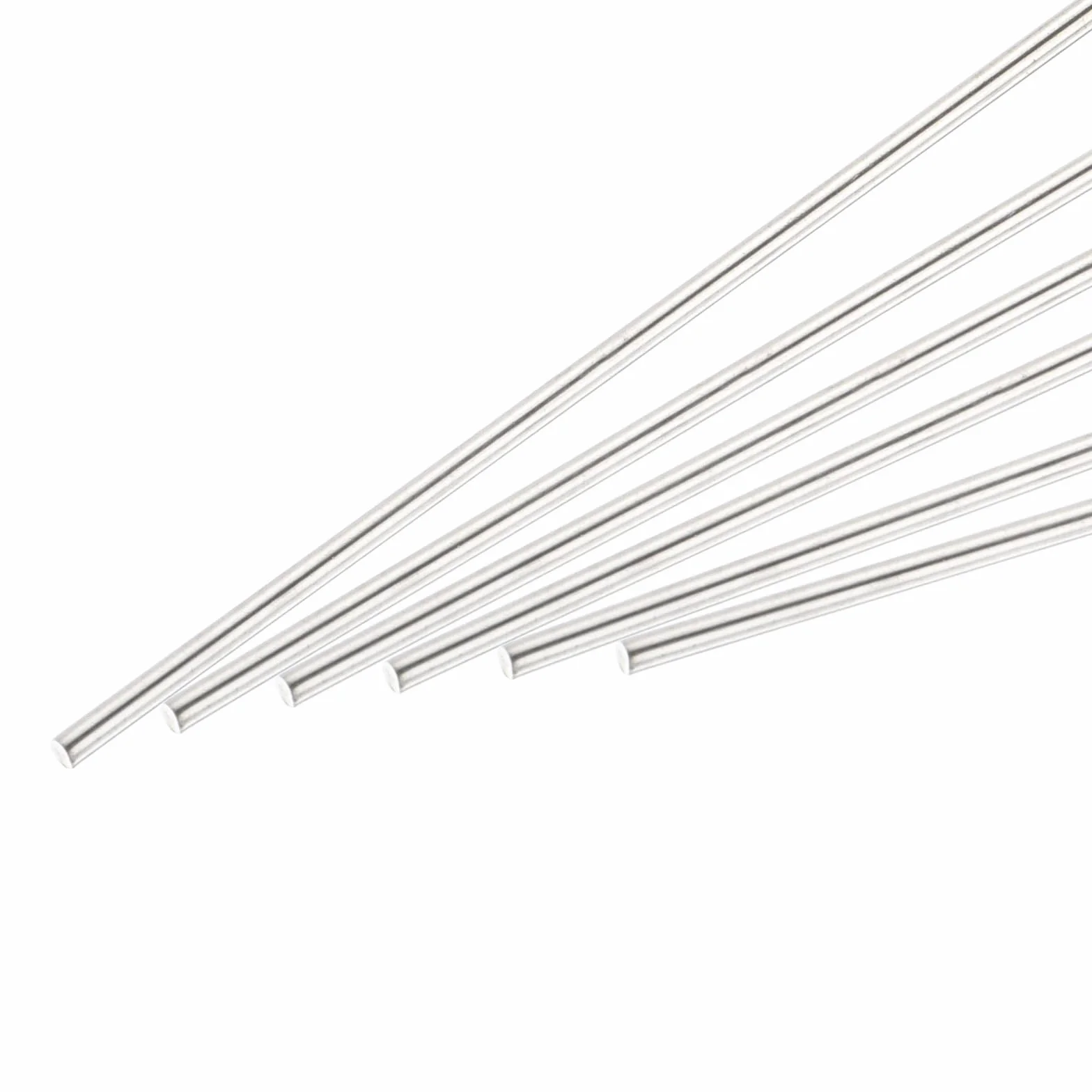 Pręt ze stali nierdzewnej 304 2 mm x 150 mm QUARKZMAN 6 szt. do modeli samochodów i samolotów