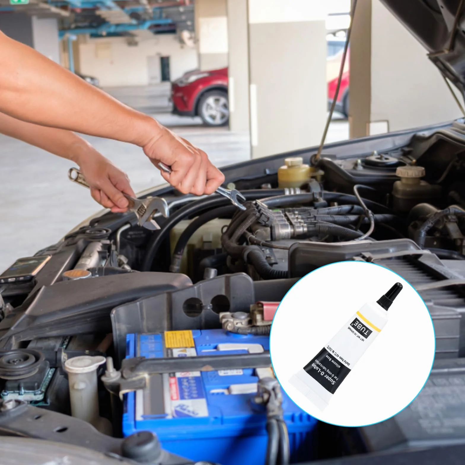 silikonowy smar do kranów, automatycznych ekspresów do kawy, maszyn i latarek, 4 sztuki 10 g