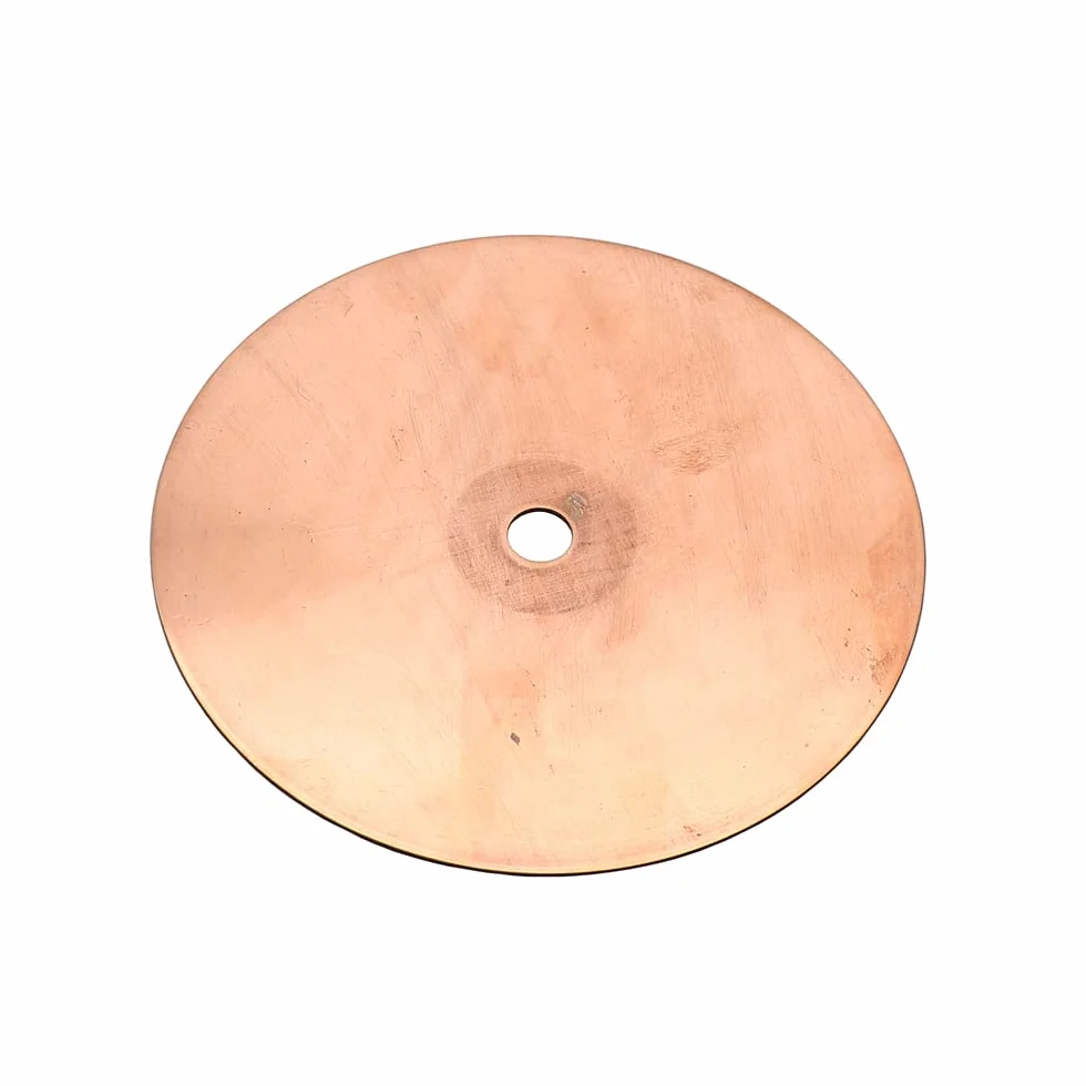 150 mm miedziane krążki, polerowanie miedzianego otworu 12,7 mm, tarcza szlifierska, kamień szlachetny, ostateczna pola