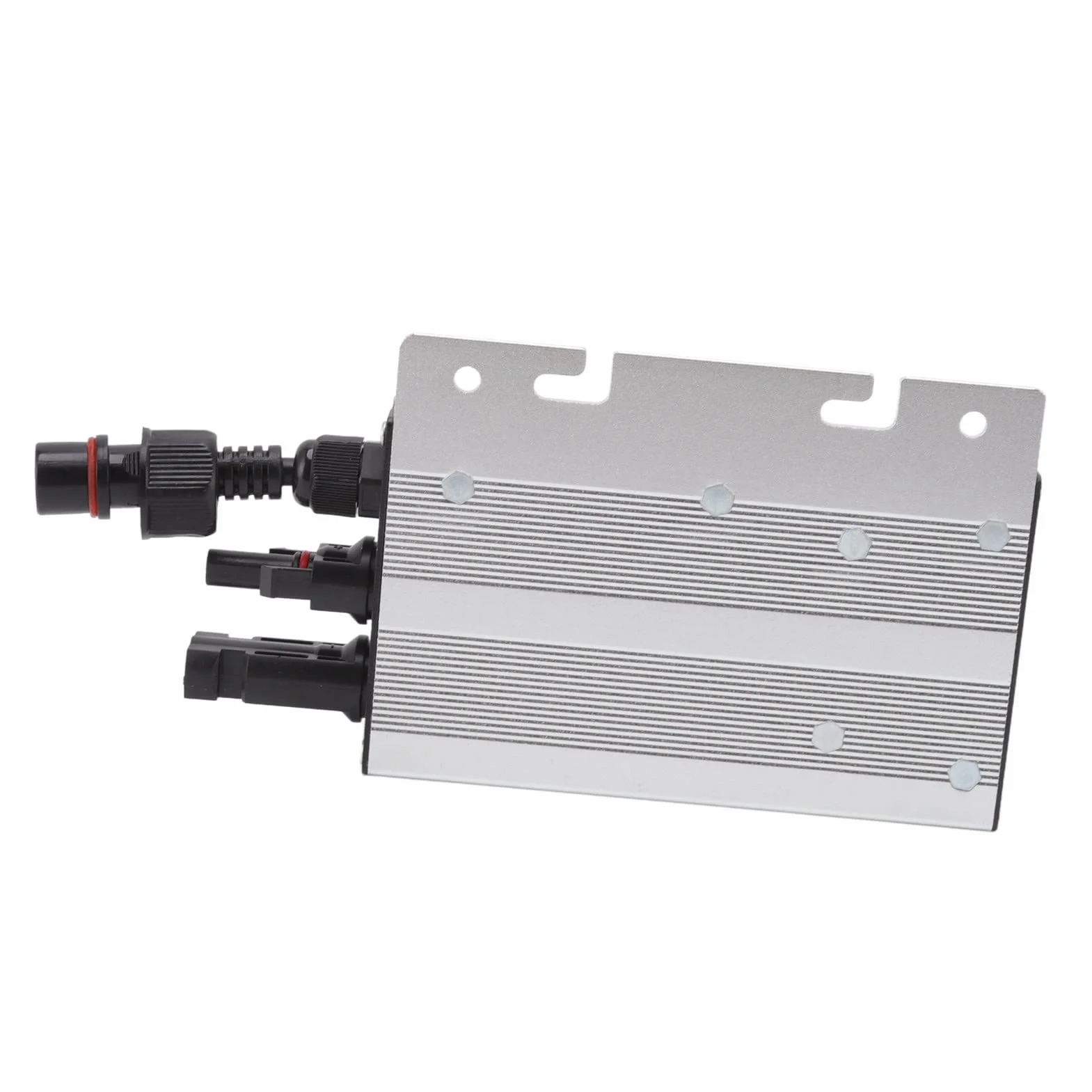 Mikroinwerter Solarny o Mocy 500 W. Wysoki Współczynnik konwersji. Materiał ze Stopu aluminium. Łatwa obsługa. Nadaje się do Paneli Słonecznych (PVGS-300W(18-60V)-AC220V)