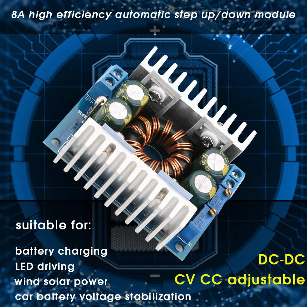 Zasilacz DC-DC 10A Boost 5-30V na 1,25-30V Regulator napięcia Step Up