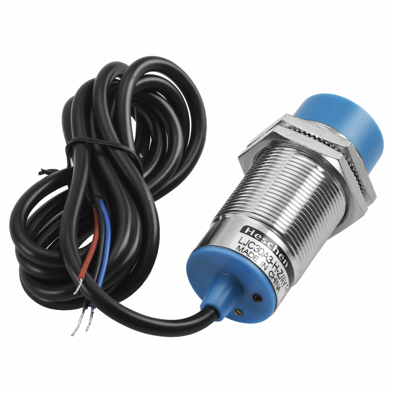 Heschen M30 pojemnościowy czujnik zbliżeniowy LJC30A3-H-Z/AY 1-15mm 10-30VDC PNP NC