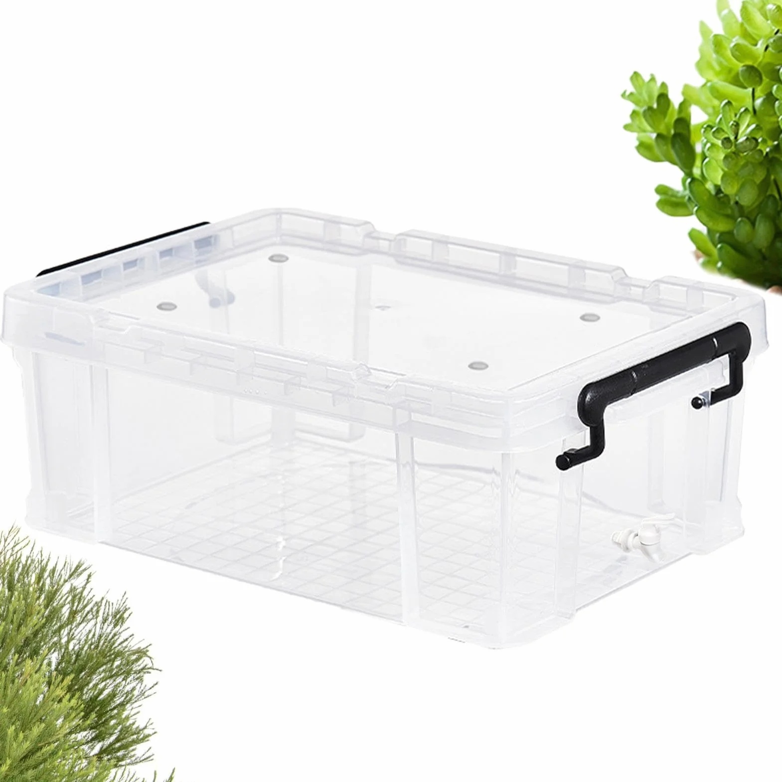 Siedlisko Dla Żółwia Przezroczyste terrarium wypoczynkowe przeznaczone dla | Przezroczysty zbiornik Do Użytku Domowego, Salonu, Sypialni, Mieszkania, Akademika, Biura, Klasy