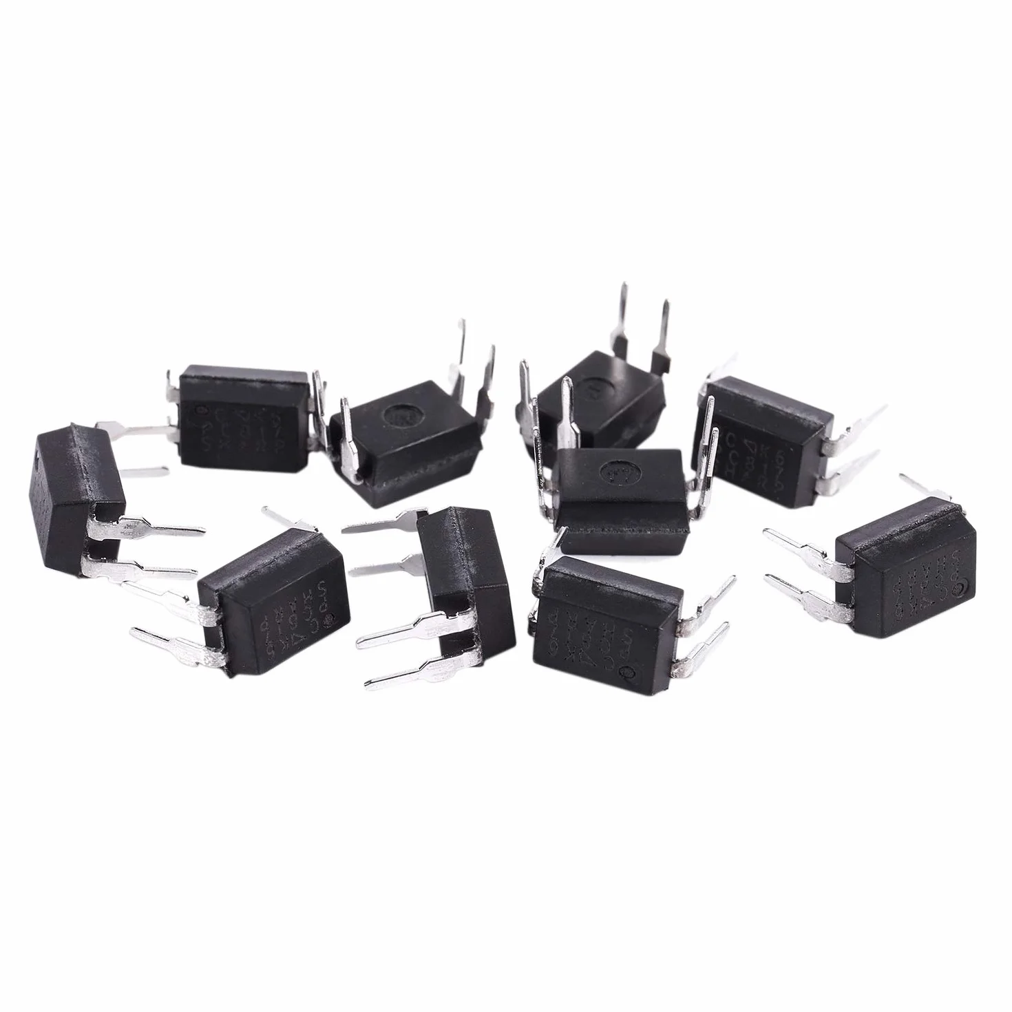 10pcs PCB Board przelotowy otwór PC817C PC817 EL817 817C Optocoupler DIP-4